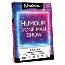 Coffret Cadeau Tick'nbox - Humour & One Man Show - 2 Personnes