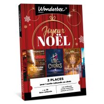 Coffret Cadeau Tick'nbox - Joyeux Noël Culturel - 2 Personnes - Wonderbox
