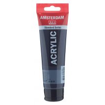 Tube 120 Ml De Peinture Acrylique Amsterdam Standard Series - Gris De Payne 708 - Semi-transparent