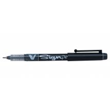 Stylo Feutre Pilot - V-sign Pen - Noir - Pointe Moyenne