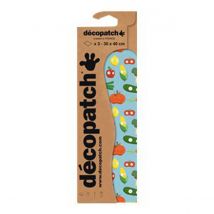 Pochette De 3 Feuilles Décopatch Identiques - Ref N°730 - Decopatch