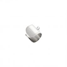 Bague Trois Anneaux - 17 Mm - Acier Inoxydable Argenté - Créalia
