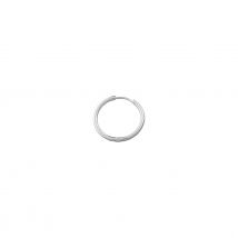 Boucles D'Oreilles Créoles - 22 Mm - Acier Inoxydable Argenté - Créalia