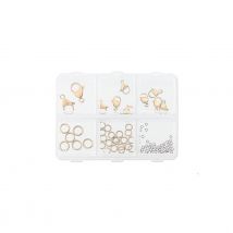 Set D'Apprêts Pour Bijoux - Acier Inoxydable Doré - Créalia