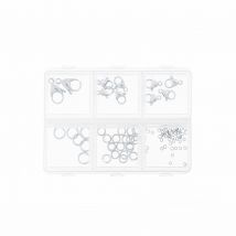 Set D'Apprêts Pour Bijoux - Acier Inoxydable Argenté - Créalia