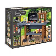 Garden Kitchen - Smoby - Barbecue Pour Enfant - 40 Accessoires