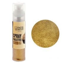 Spray De Paillettes Dorées Patisdécor - 8 G - Patisdecor