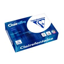 Ramette De Papier - 500 Feuilles A4 21 X 29.7 Cm - 110 G/m² - Clairefontaine - Blanc - Clairalfa