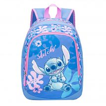 Sac À Dos La Plume Dorée - Lilo Et Stitch - Bleu - Stitch - 2 Compartiments - La Plume Doree