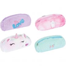 Trousse Rectangulaire 1 Compartiment Oberthur - Modèles Assortis - Cute 4d - Vendu À L'Unité