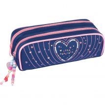 Trousse Rectangulaire 2 Compartiments Oberthur - Bleu - Lola Espeleta