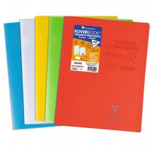 Cahier Clairéefontaine - Modèles Aléatoires - 24 X 32 Cm - Koverbook - 64 Pages - Vendu À L'Unité - Clairefontaine