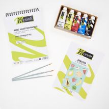 Coffret Découverte Peinture Acrylique – Monali