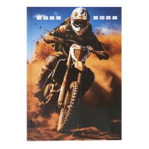 Agenda Scolaire 2025/2026 - 12x17 Cm - Motocross - Cultura