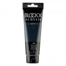 Tube 120 Ml De Peinture Blocks Acrylic - Gris De Payne - Opaque - Blockx