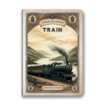 Carnet De Voyage Aventura Editions - 21 X 14,8 Cm - Train : À Chaque Train, Une Histoire - 124 Pages Lignées