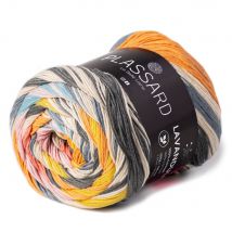 Pelote De Fil Plassard - Lavandula - Orange/noir 51