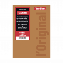 Agenda Scolaire Journalier 2025/2026 L'Etudiant - Beige - 15 X 20 Cm