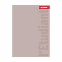 Agenda Scolaire Journalier 2025/2026 L'Etudiant - Métal Rose - 15 X 20 Cm