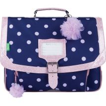 Cartable Tann's - Violet - Les Fantaisies Romy - 2 Compartiments