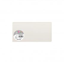 25 Cartes Pollen 106x213 Mm - Gris Perle - Clairefontaine