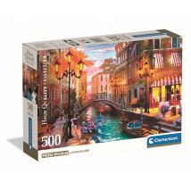 Puzzle 500 Pièces - Sunset Over Venise - Clementoni