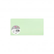 25 Cartes Pollen 106x213 Mm - Vert - Clairefontaine