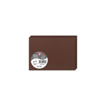 25 Cartes Pliées Pollen 110x155 Mm - Cacao - Clairefontaine