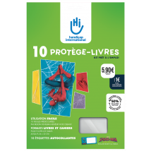 Lot De 10 Protège-livres Handicap International