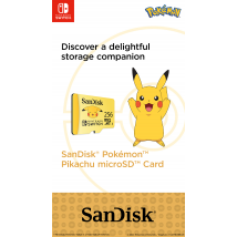 Carte Micro Sdxc 256gb Pikachu Pour Nintendo Switch - Sandisk