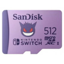 Carte Micro Sd - 512gb - Ectoplasma - Nintendo Switch - Sandisk