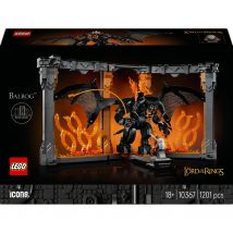 Lego 10367 - Le Seigneur Des Anneaux : Book Nook Du Balrog - Lego Icons - Lego