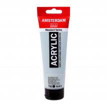 Tube 120 Ml De Peinture Acrylique Amsterdam Standard Series - Gris Bleuâtre Clair 750 - Semi-transparent