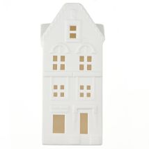 Maison Hollandaise En Céramique - 8 X 7 X 17 Cm - Créalia