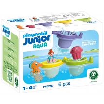 Playmobil Junior - Junior : Trio Tasses Flottantes & Animau - 71776 - Playmobil Aqua - Playmobil Junior