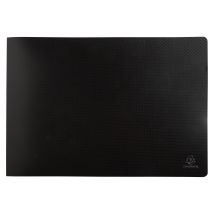 Protège-documents Exacompta - Polypropylène Semi Rigide - Opaque - 40 Vues - A3 - Noir