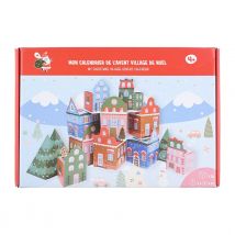 Mon Coffret Village De L'Avent À Construire - 24 Maisonnettes - Crealia enfants