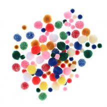 Set 120 Pompons Noël - Crealia enfants