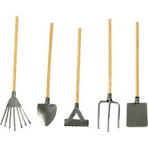 Lot De 5 Mini Outils De Jardin Créativ Company