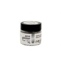Eco Glitter Reslin - Large - Argenté - 15 G