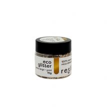 Paillettes Naturelles Reslin - Eco Glitter - Or - Large