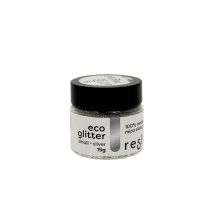 Paillettes Naturelles Reslin - Eco Glitter - Argent - Small