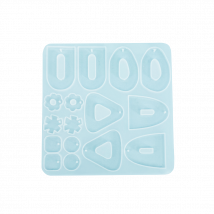 Moule 8 Paires De Boucles D'Oreilles Reslin - Mix - Silicone