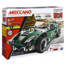 Cabriolet Retro Friction - 5 Modeles Meccano