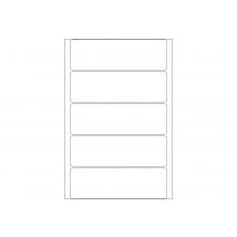 160 Étiquettes Blanches - 31x100mm - Herma