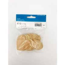 Set De 12 Coeurs Bois Naturel - Créalia - Créalia enfants