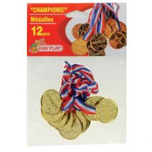 12 Médailles champions - Kim'Play