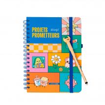 Agenda Civil Semainier 2026 Mr. Wonderful - 15,6 X 22,1 Cm - Projets Prometteurs - Mr Wonderful