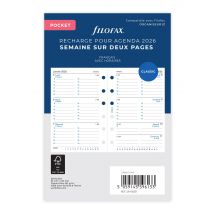 Recharge Pour Agenda 2026 Filofax - Pocket