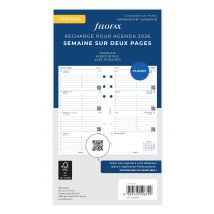 Recharge Pour Agenda Semainier 2026 Filofax - Personnal